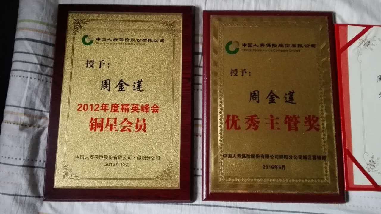 榮譽證書